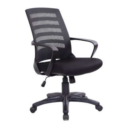 Black Nite Mid Back Chair