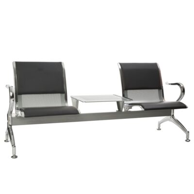 Heavy Duty Standard Steel Public Seating - 2 Seater