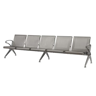 Die Cast Aluminium Public Seating - 5 Seater