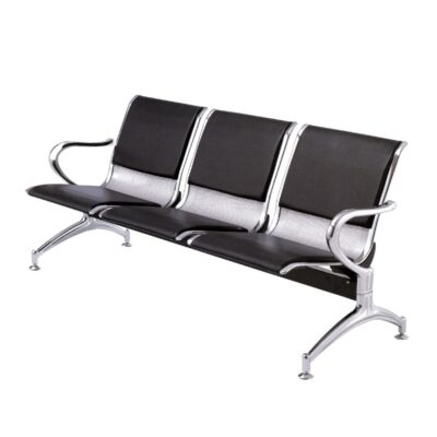 Heavy Duty Standard Steel Public Seating - 3 Seater